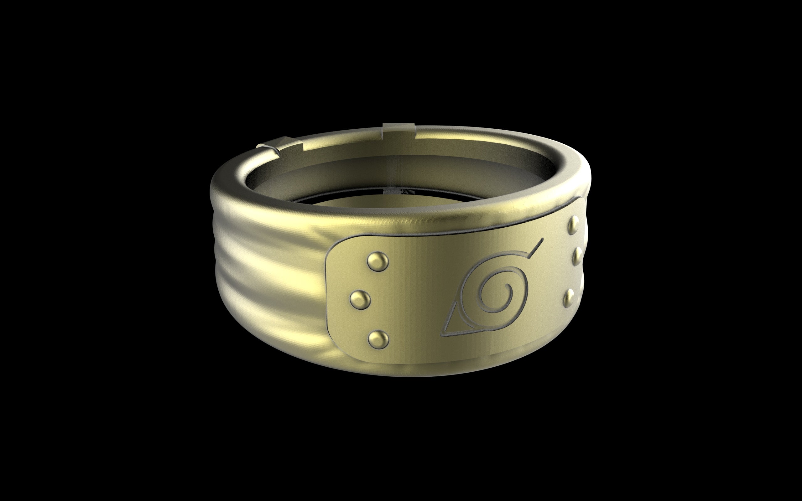 Naruto Akatsuki Headband Rings