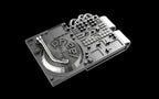 pheel. Turn Table / Mixer - Hat Clip - Sterling Silver / Brass