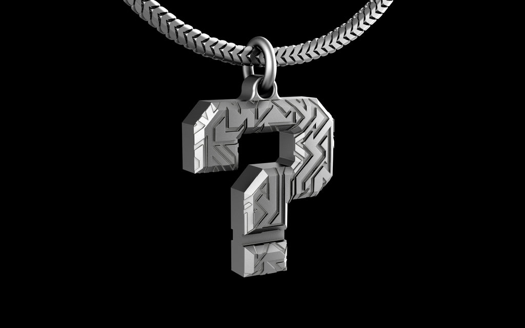 Tipper Music ? Pendant with Chain - Sterling Silver / Brass / Bronze