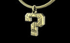 Tipper Music ? Pendant with Chain - Sterling Silver / Brass / Bronze