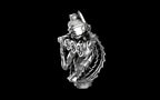Kitsune Yokai Ghost Spirit Samurai Fox Assassin Ninja Sculpture