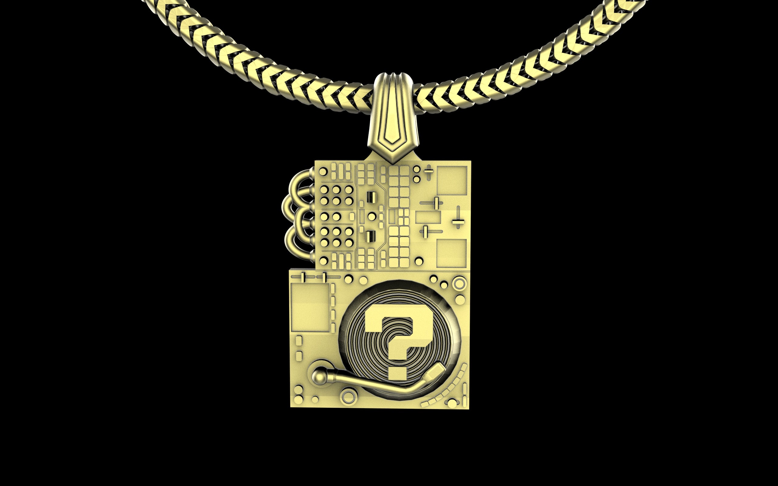 Tipper x Pioneer Turn Table / Mixer Pendant