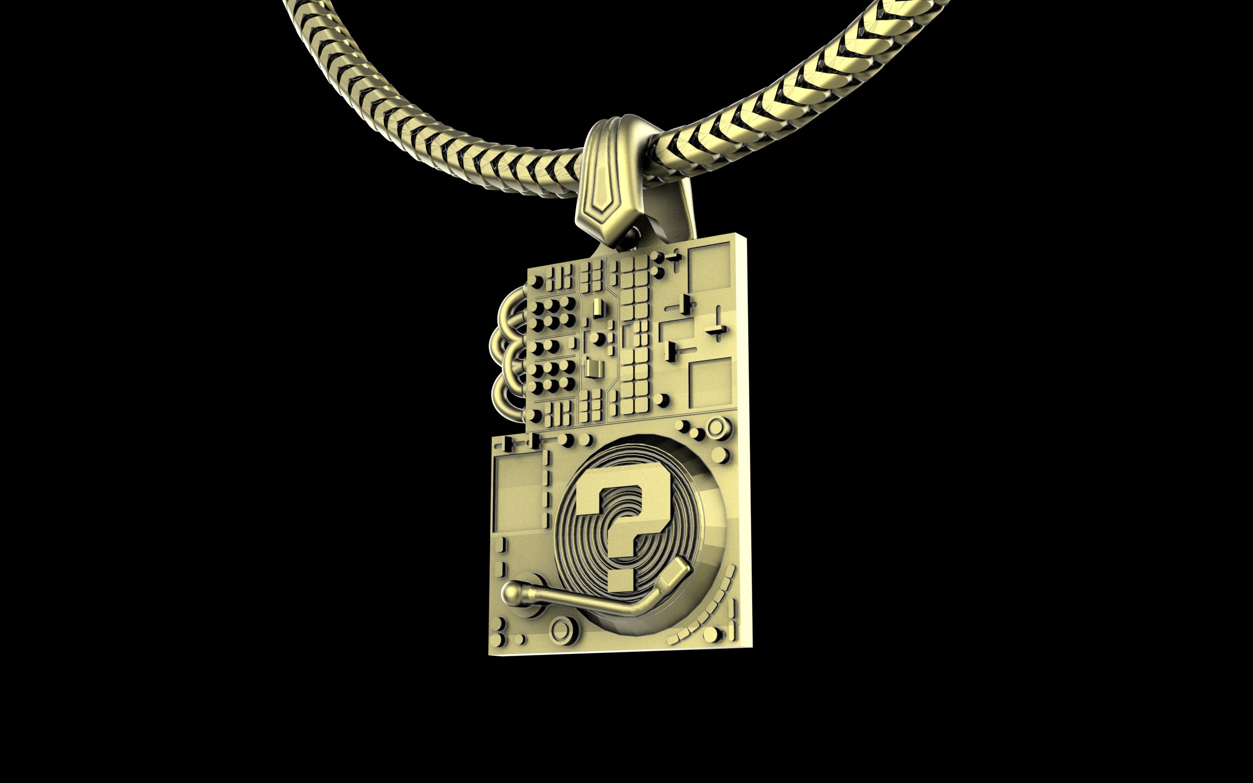 Tipper x Pioneer Turn Table / Mixer Pendant