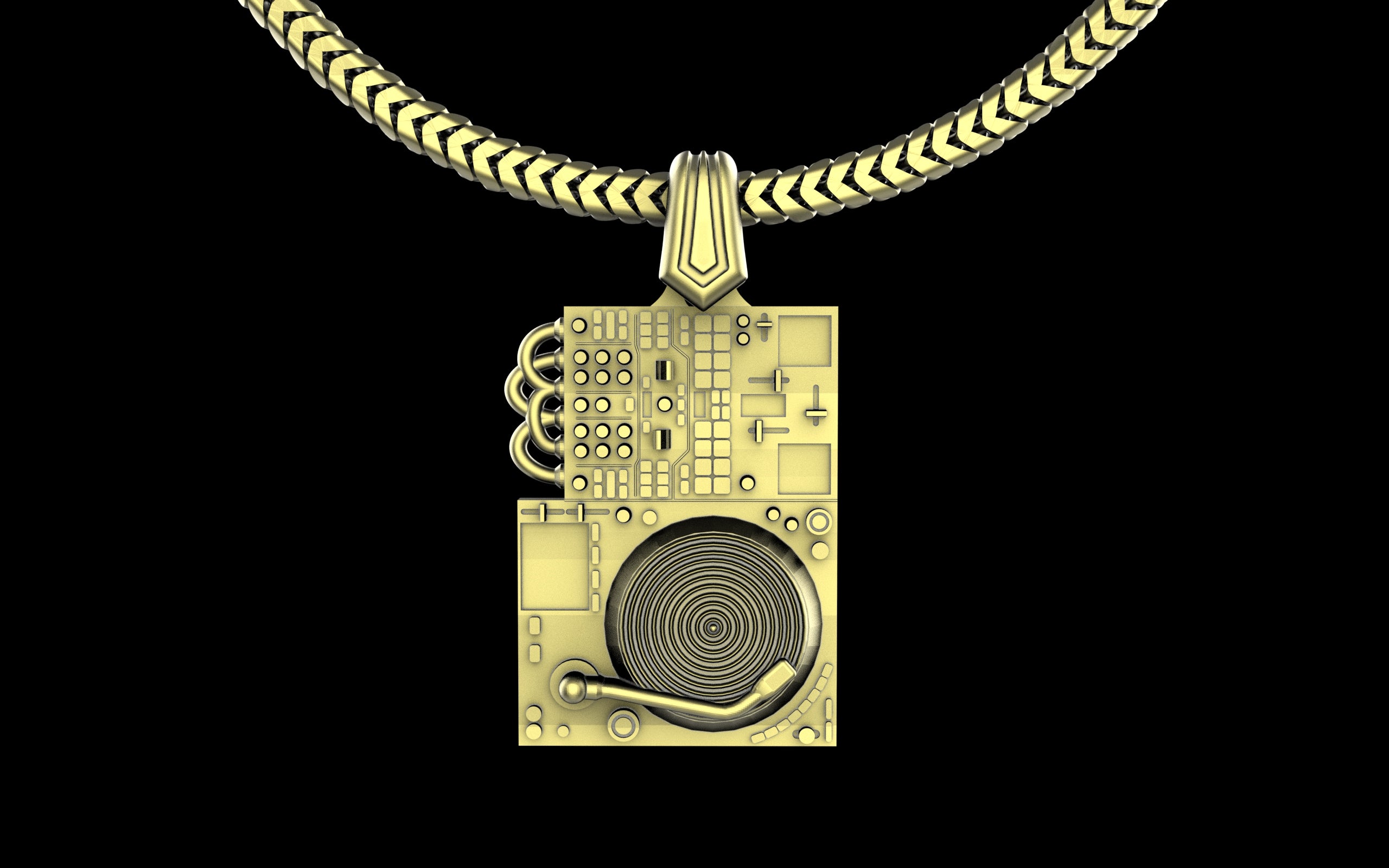 Pioneer Turn Table / Mixer Pendant