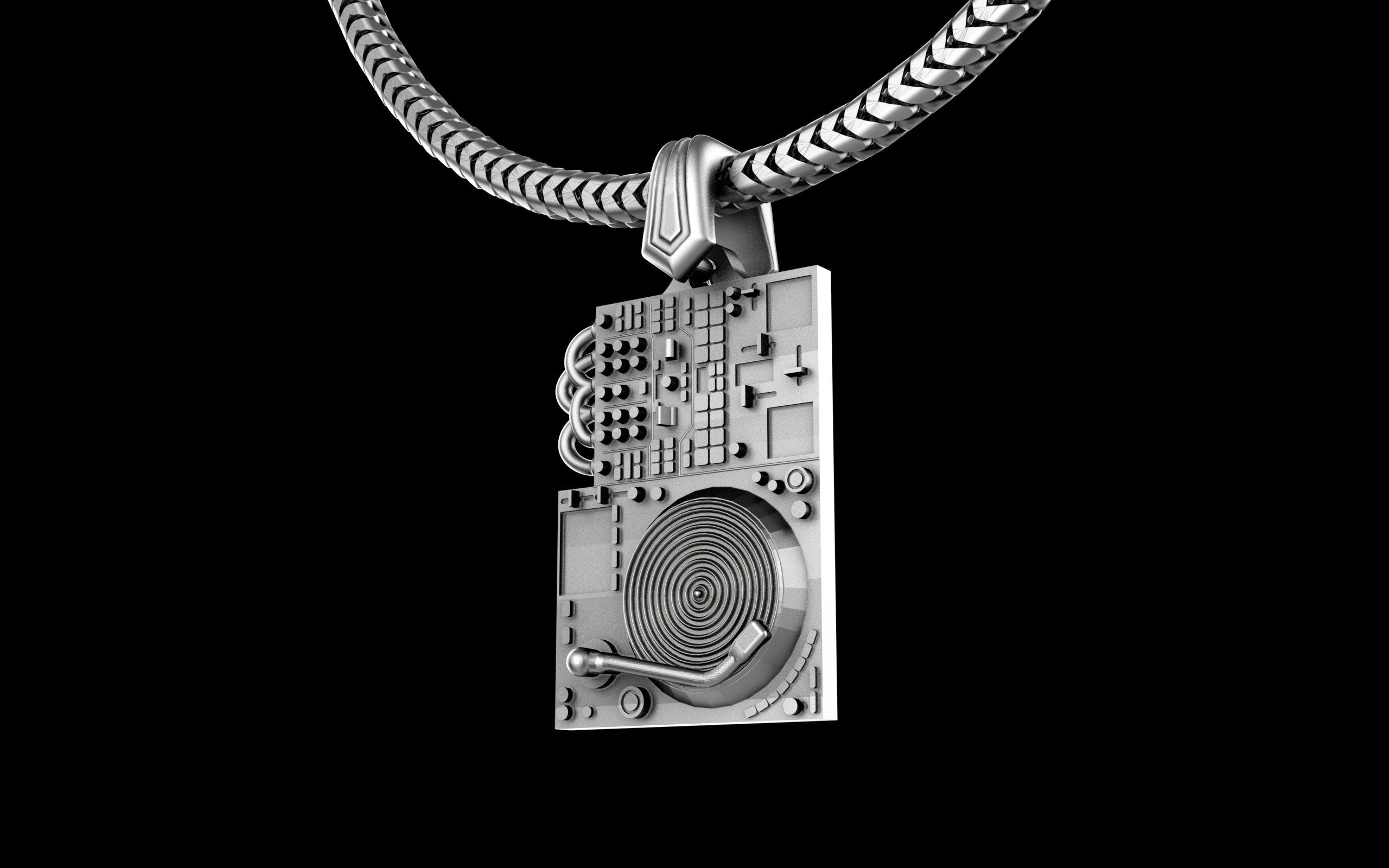 Pioneer Turn Table / Mixer Pendant