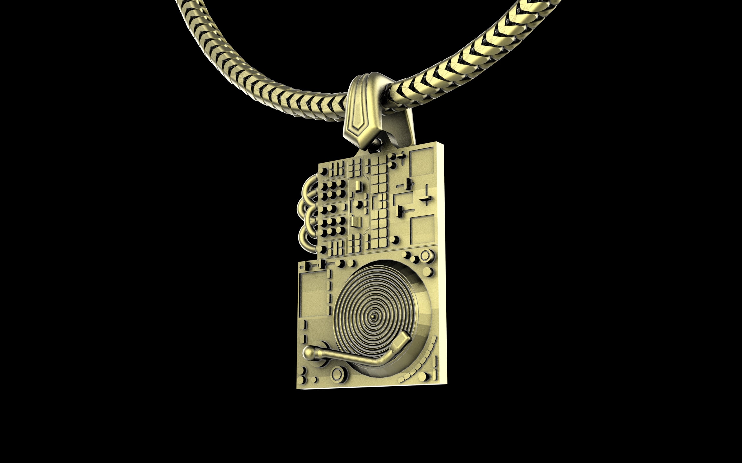Pioneer Turn Table / Mixer Pendant