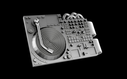 Turn Table / Mixer Hat Clip