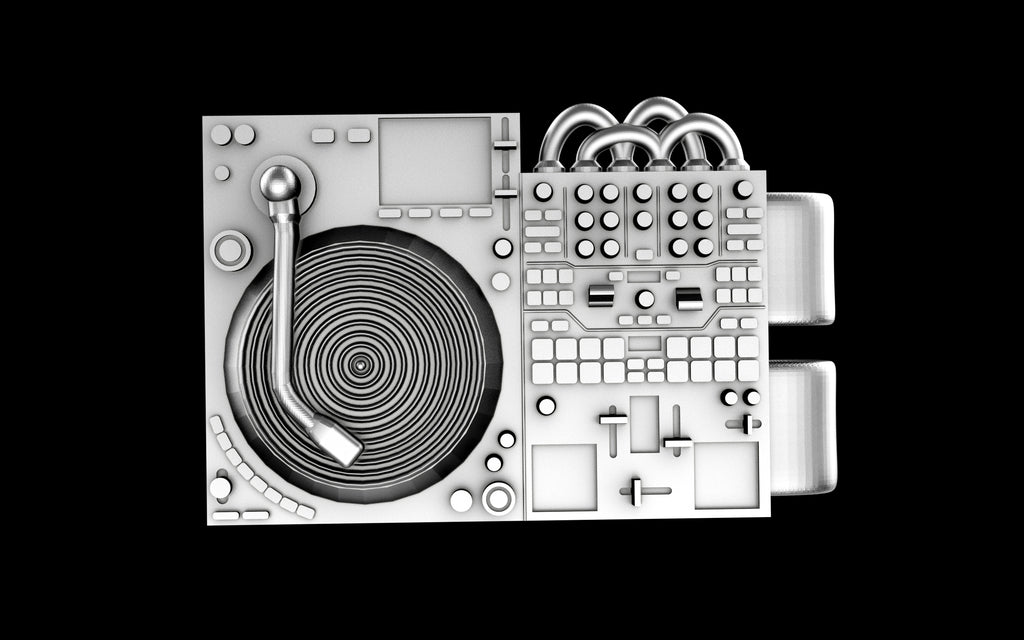 Turn Table / Mixer Hat Clip