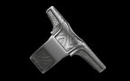 "Asteraph" Future Tribal Patterned Symmetrical Ring - Sterling Silver / Brass / Bronze