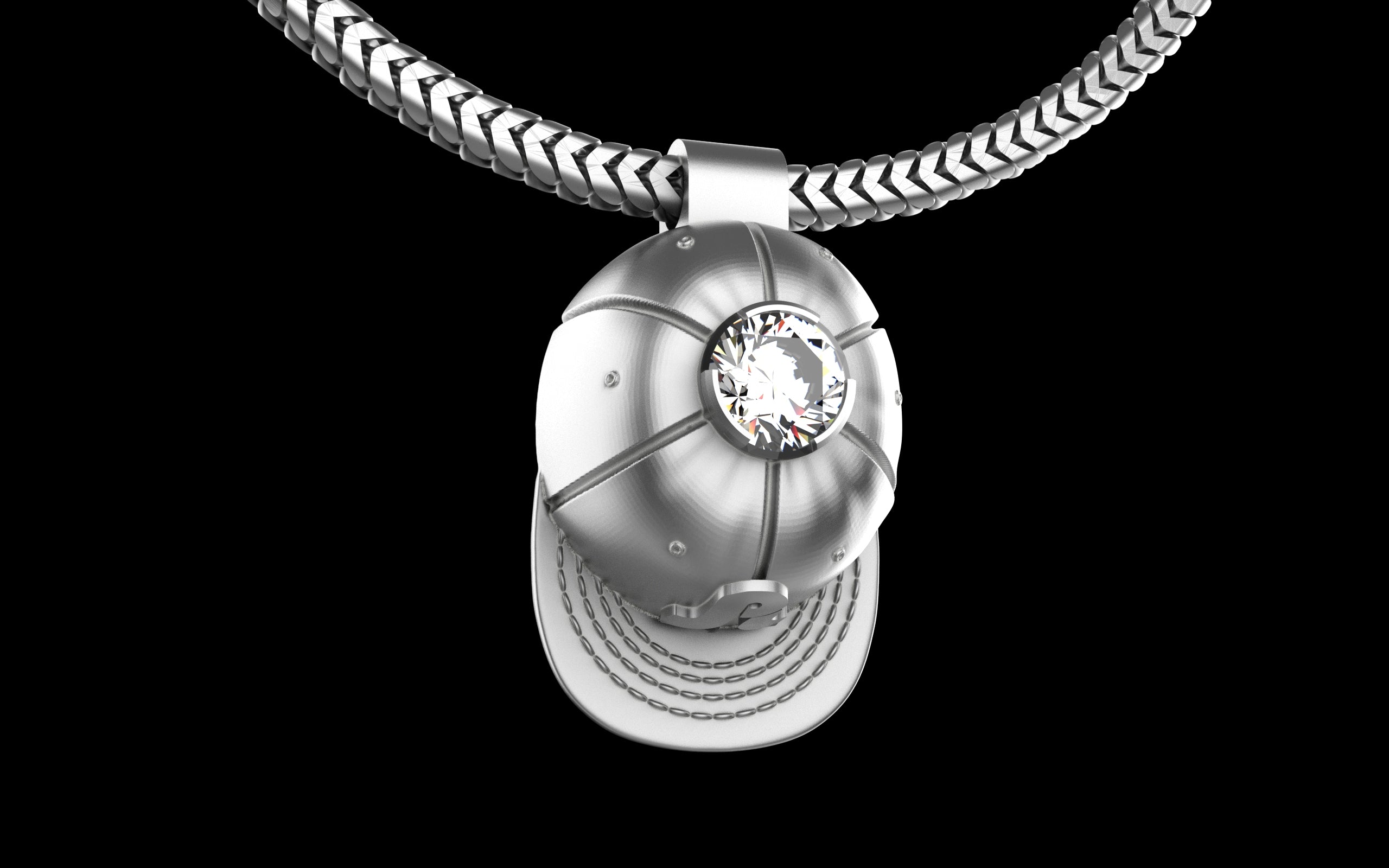Pretty Lights Jib Gemstone Pendant