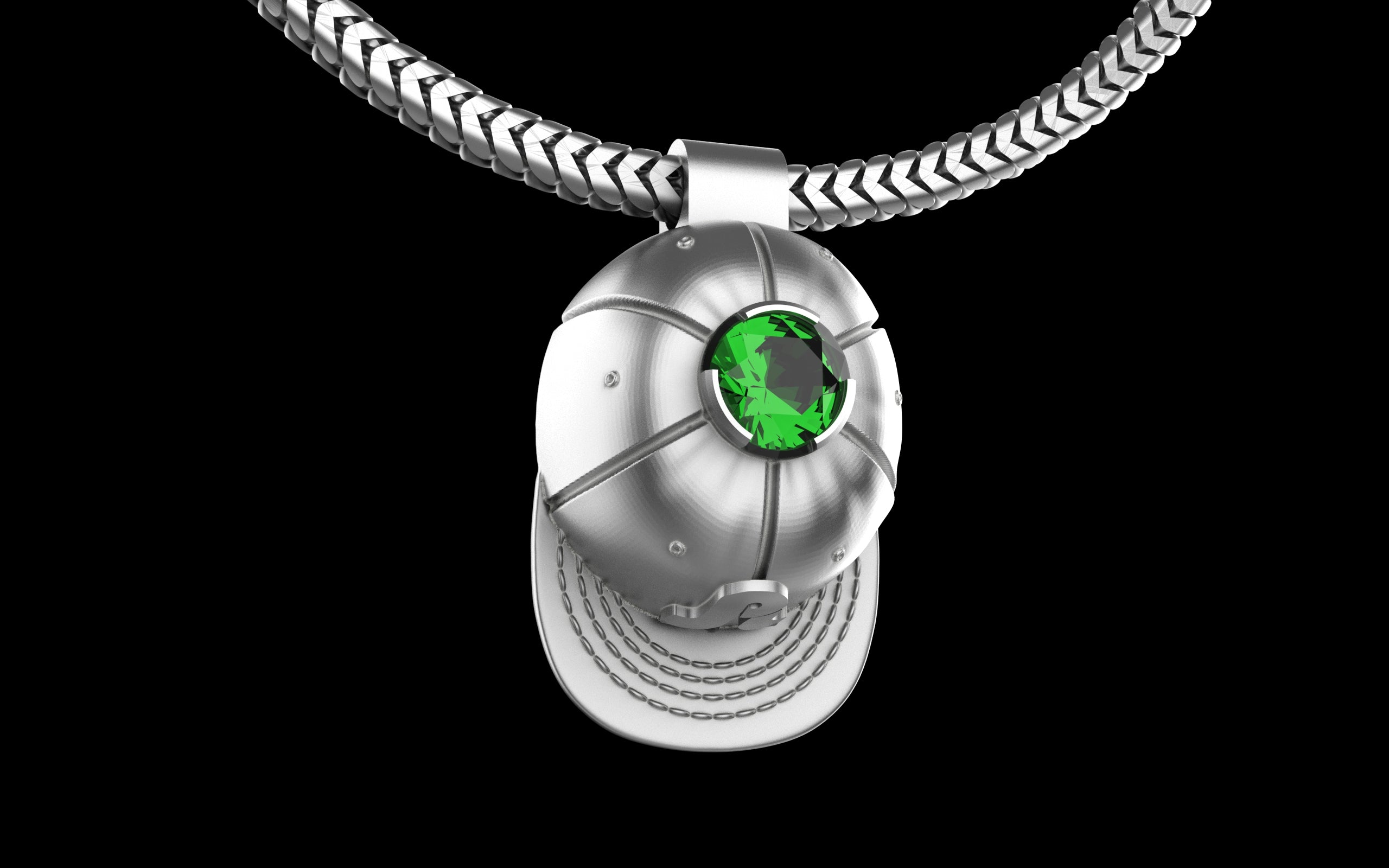 Pretty Lights Jib Gemstone Pendant
