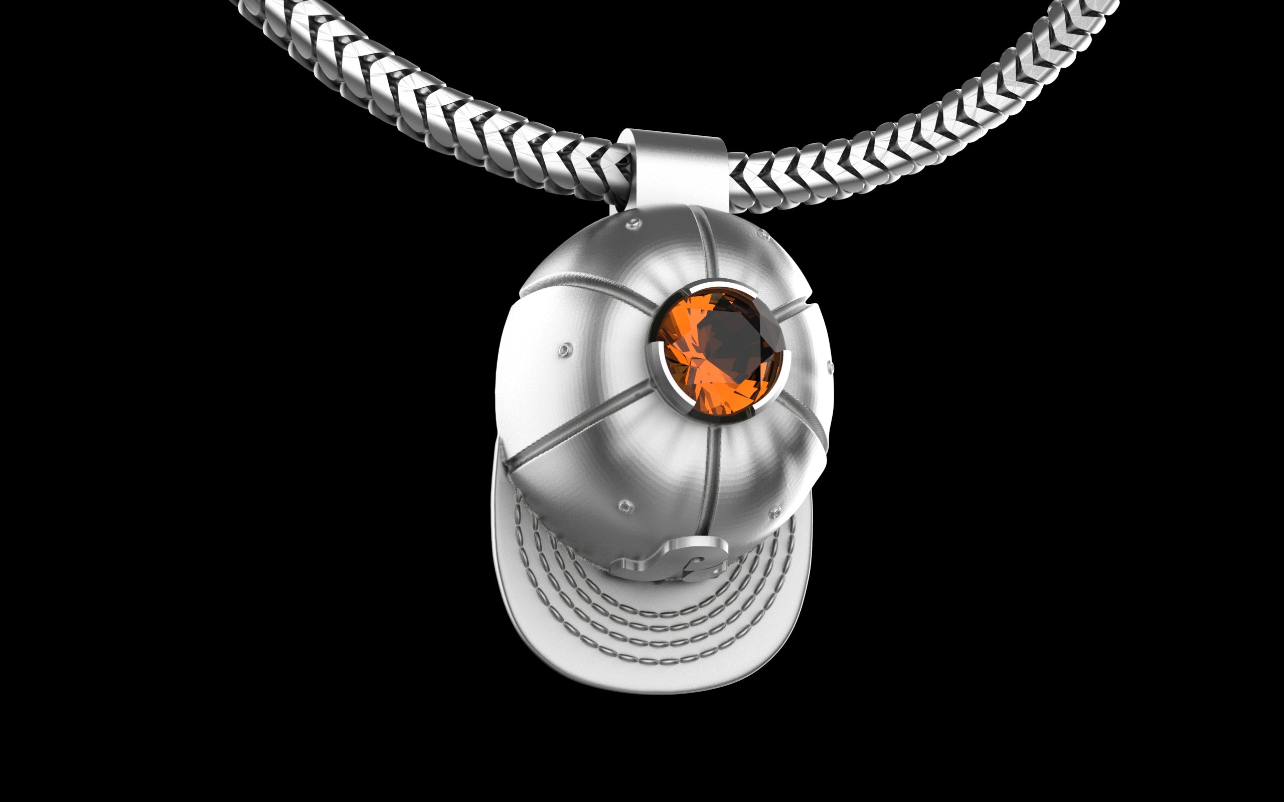 Pretty Lights Jib Gemstone Pendant