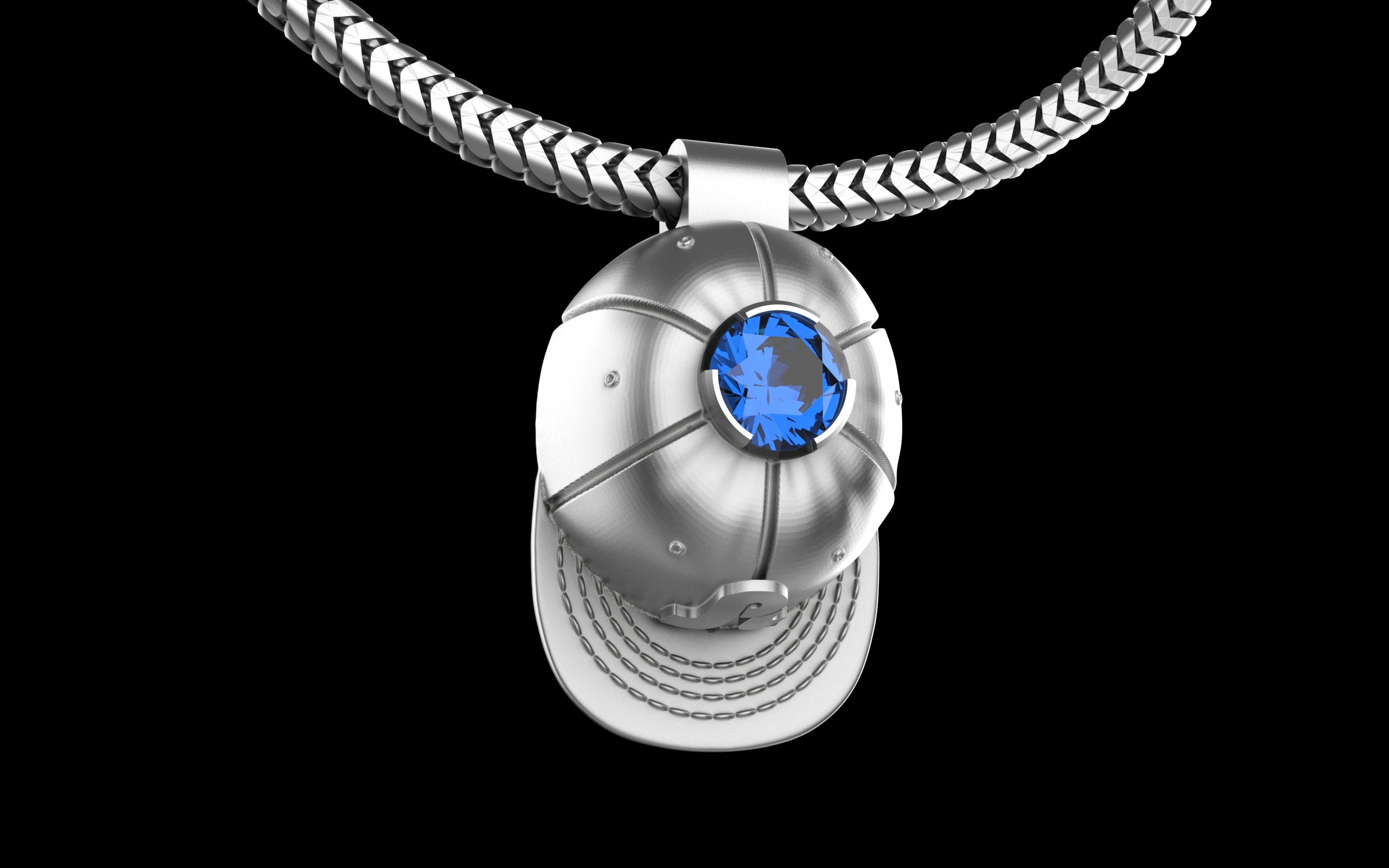 Pretty Lights Jib Gemstone Pendant
