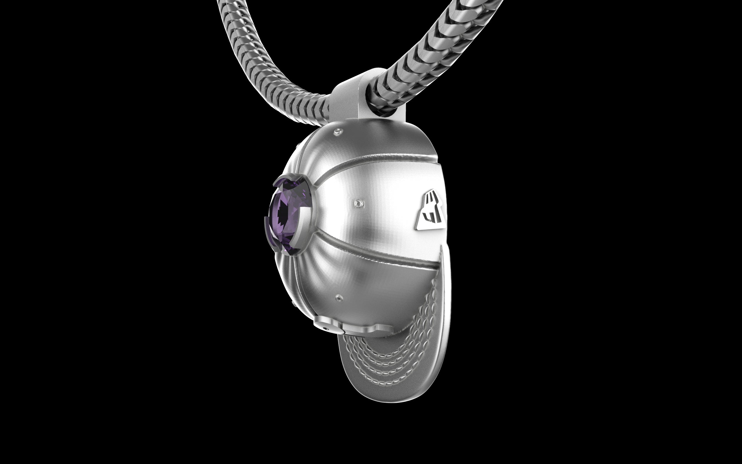 Pretty Lights Jib Gemstone Pendant