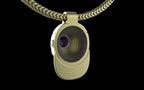 Pretty Lights Jib Gemstone Pendant