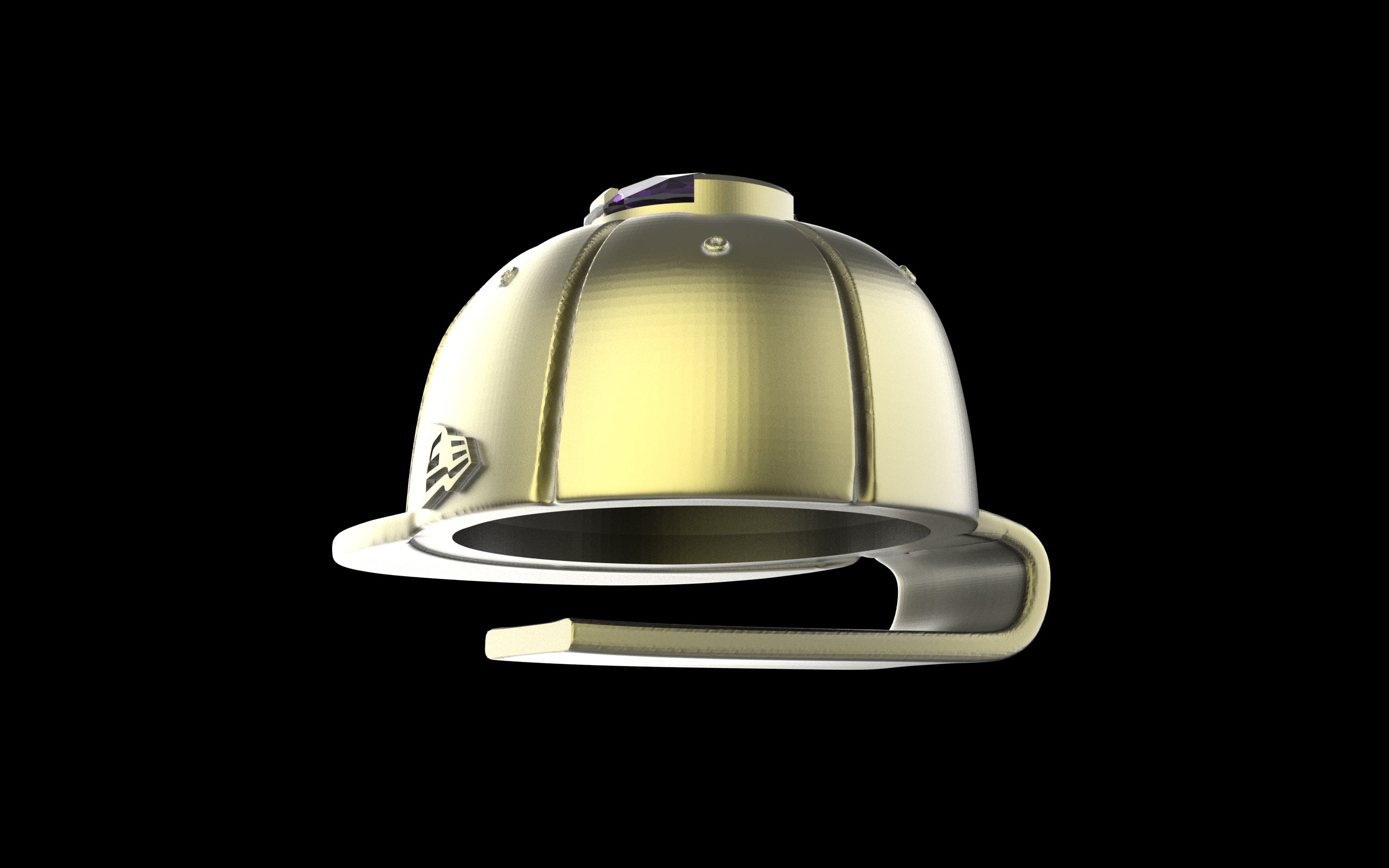 Pretty Lights Jib Gemstone Hat Clip